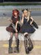 Punk style rock lolita split two piece set ລາຄາເຕັມ 188-ບັດຝາກ