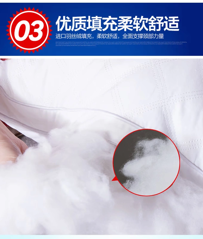 Gối gối cặp đôi chính hãng dành cho người lớn giúp ngủ đơn khách sạn thoải mái