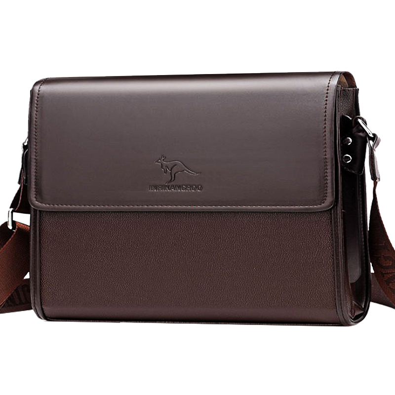 Infai Kangaroo Real Leather Samsung Men's Bag Backpack Business Backpack Casual Walker