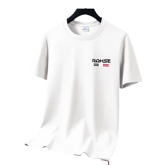 (Buy One, Get Three Free) Ice Silk Modal T-Shirt for Men, Summer Large Size Printed Quick-Drying Thin Short-Sleeved Top for Men