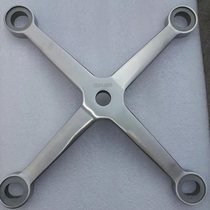 Point-supported glass curtain wall hardware connectors 316 stainless steel claws Kin Long 250 straight connector claws