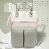 Mipinlu (большая вместимость 30 л + верхнее и нижнее отделения + багажные ремни) бесплатный крючок для коляски