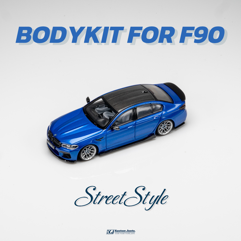 Kj Model Bmw F90 M5 1:64 Streetstyle Appearance Kit Is Suitable for Howie F90 Kj Model Bmw F90 M5 1:64 Streetstyle Appearance Kit Is Suitable for Howie F90