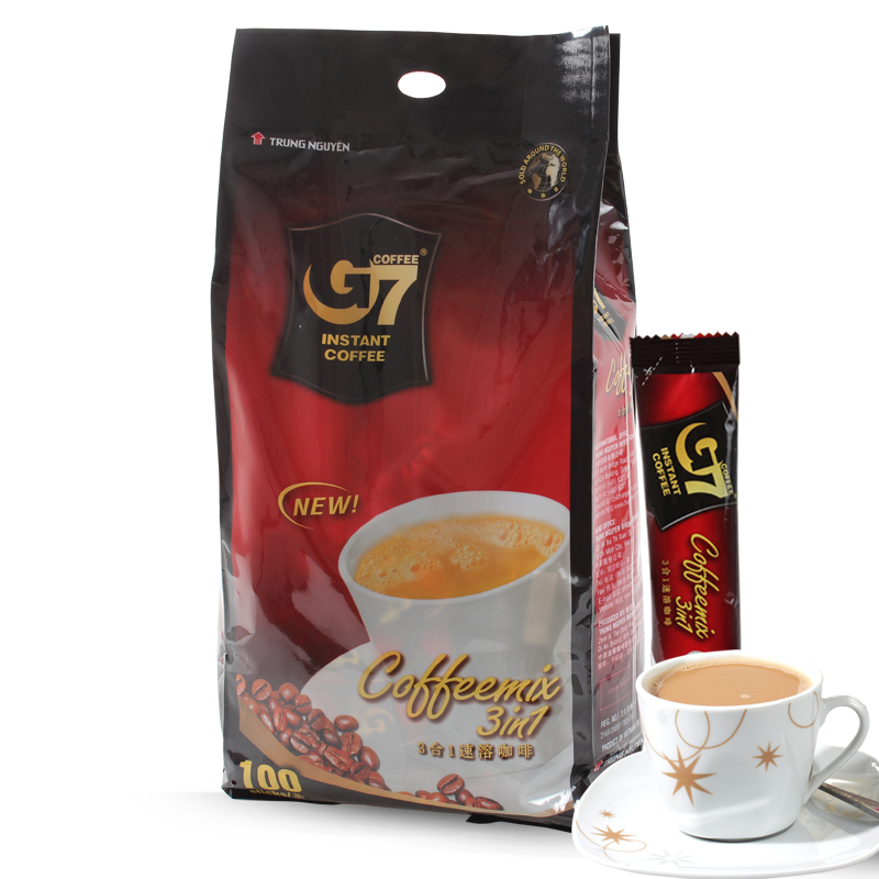 越南原装进口中原g7特浓咖啡粉