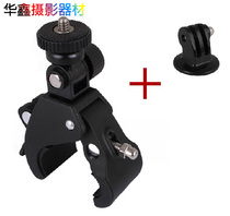  Bicycle bracket tube clip Small ant Sports camera Motorcycle fixed clip Bicycle clip GoPro Hero4 3 3 