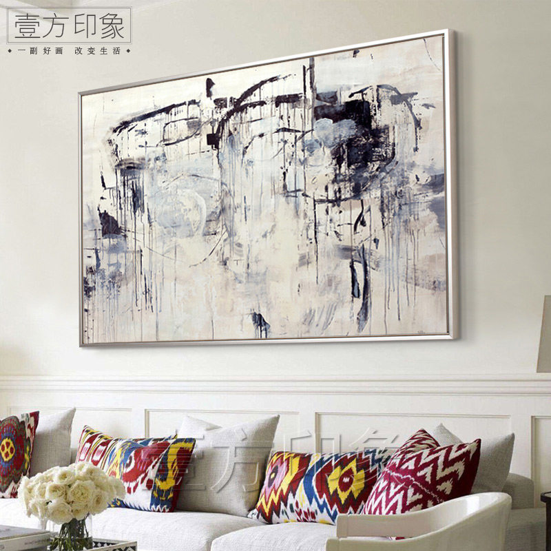 Купить Фреска Офис абстрактное искусство живописи гостиной Вилла ...