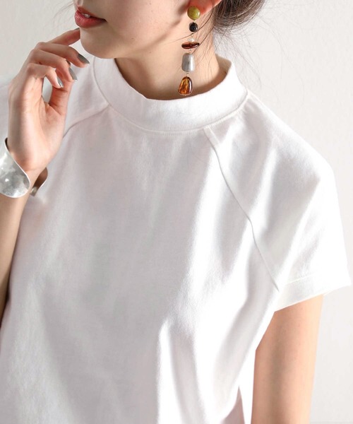 Amazon Cross-Border Export 2024 New Korean and Japanese Style Loose Large Size Stand-Up Collar Short-Sleeved Pure Cotton T-Shirt Base Top Amazon Cross-Border Export 2024 New Korean and Japanese Style Loose Large Size Stand-Up Collar Short-Sleeved Pure Cotton T-Shirt Base Top