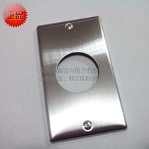 Panasonic round hole 35mm stainless steel metal panel WN9613K imported from Japan