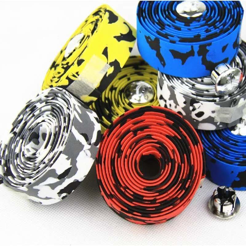 Bicycle handle with road car dead fly handle racing wrapping horns and horns bend handle straps KIVI straps