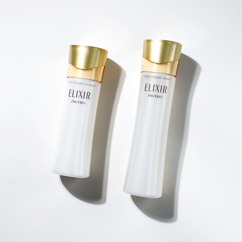 Japanese Assets Hall ELIXIR Yili Silk Water Milk Water Oil Balance Superior Pleasing Living Face Water Milk Suit Moisturizing Moisturizing