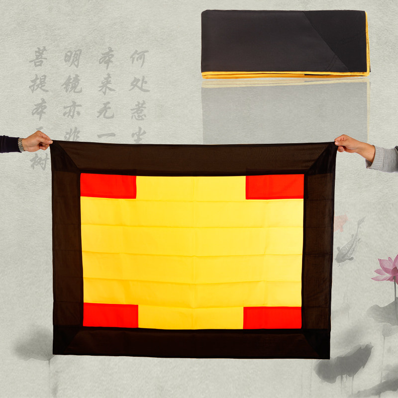 Custom Buddhist supplies worship bedding single-storey double-storey Buddhist hall temple embroidery monk monk monk nun layman ordinary utensils