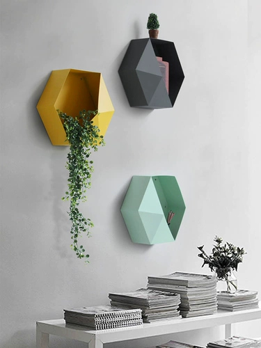 大匠风 Современная креативная система хранения для гостиной для спальни, настенное крепление, декор, бриллиантовая подвеска, простой и элегантный дизайн