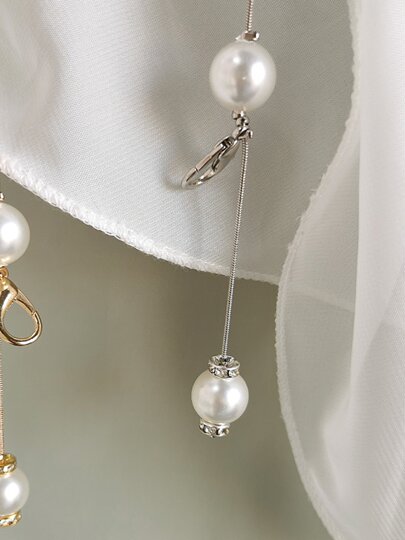 CalbouKimct pearl thin belt women's decorative dress waist chain accessories high-end small fragrance style with skirt