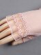 CalbouKimct sun protection ice sleeves women's anti-UV ice silk sleeves driving lace gloves summer fingerless hand sleeves