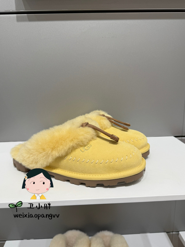 Ugg Direct Delivery from the Store 26 Autumn/Winter Women's Flat Round-Toe Kegert Casual Shoes and Fur Slippers 1180370