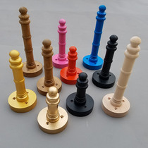 Clothing store hook long hook wall display rack clothes hanger single hook solid wood retro wall hanging iron clothing rack