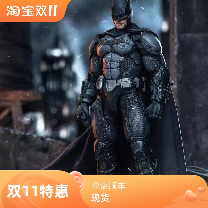 Official Genuine Inart1/12 Arkham Origins Batman Battle-Damaged Version Wayne Action Figure Model Official Genuine Inart1/12 Arkham Origins Batman Battle-Damaged Version Wayne Action Figure Model