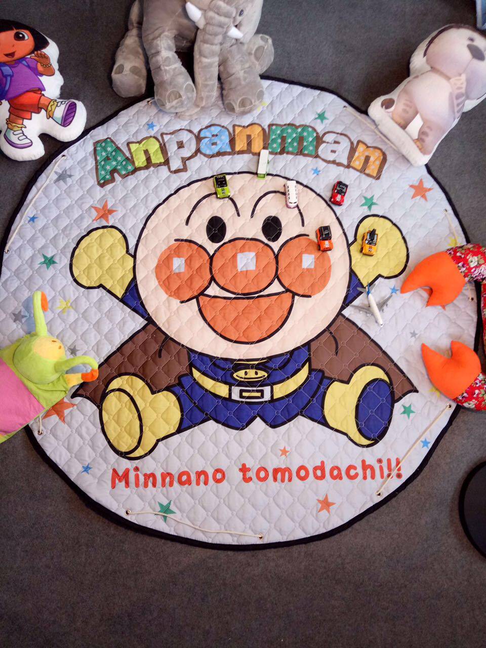 Развивающий коврик для ползания ins宝宝爬行垫加厚客厅卧室儿童游戏垫折叠地毯可收纳婴儿爬爬垫 OTHER