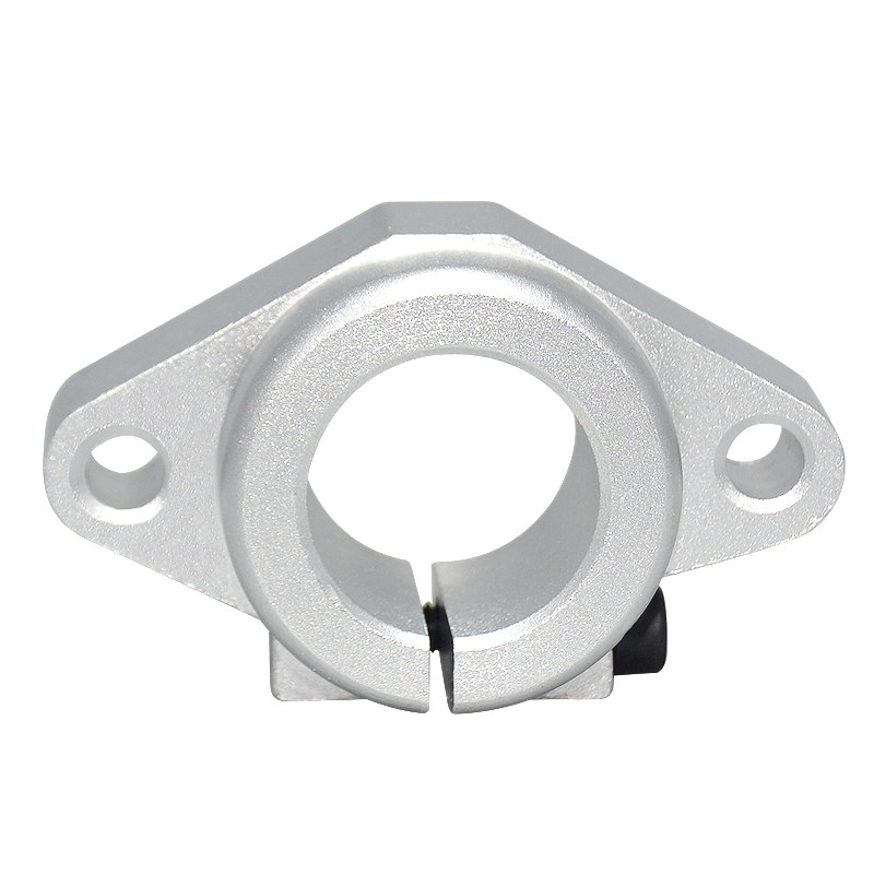 Linear optical axis bracket fixed seat pointing axle support flange type opening type bearing SHF