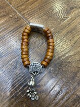 Italian Handmade Bone Bracelet Sterling Silver Bracelet