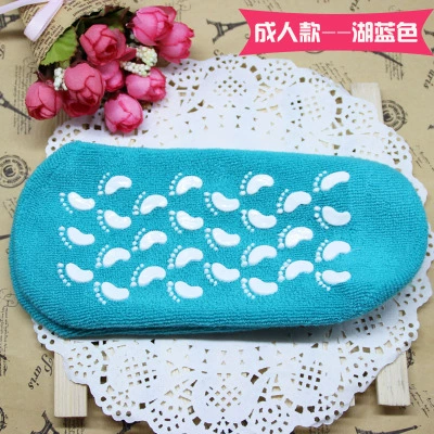 Vớ cotton nguyên chất vớ chống trượt cho trẻ em Trung tâm giáo dục sớm Giày vớ nam và nữ dày tất kháng khuẩn 