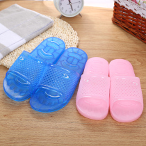2017 Shunhang Couples Fashion Crystal Jelly Bathroom Tagainst Men and Women Summer Indoor and Outdoor Home Non-slip Slippers
