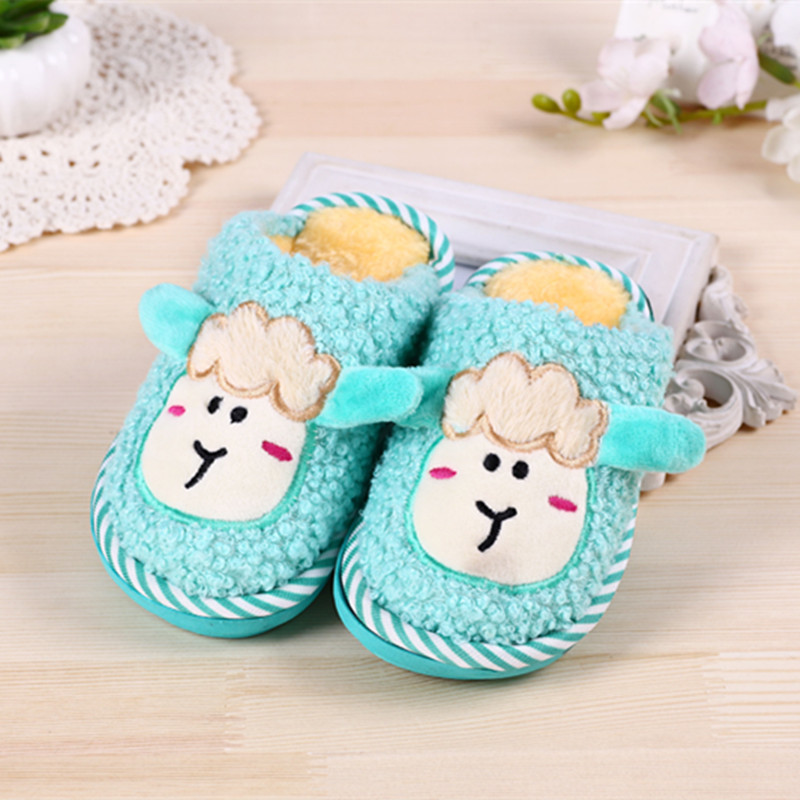 Chaussons enfants en suède pour hiver - semelle caoutchouc - Ref 1003755 Image 15