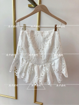 maje jingsweet Lotus lace hollow high waist skirt skirt skirt 21 spring summer summer female MFPJU00689