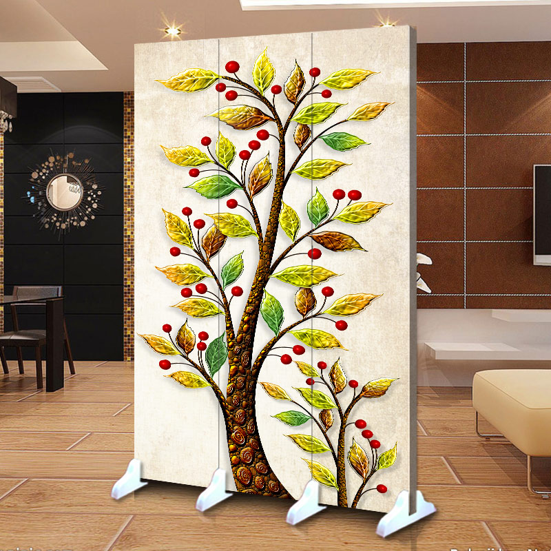 Châu Âu màn hình gấp phân vùng thời trang khách sạn văn phòng phòng ngủ di động phòng khách hiên hiện đại tối giản màn hình gấp - Màn hình / Cửa sổ khung cửa sổ