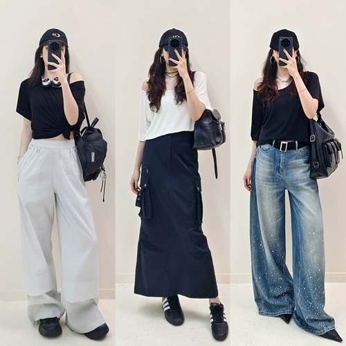 美洋 Кашемировая шерстяная футболка, оверсайз, круглый воротник