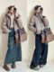 Meiyang[In Stock]Coffee Circle Goose down Jacket 200+ Warm Puff Zero Pressure down Jacket Coat