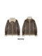 Meiyang Wild Chestnut Fur Coat Amber Time! Faux Fur Polar Fleece [Wide]