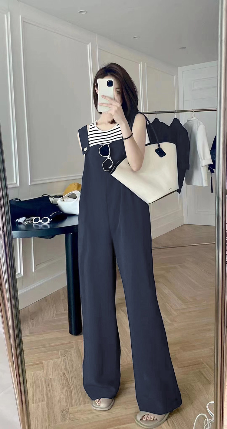 Боди/брюки 美洋meiyang【70系列清仓特卖捡漏】奥地利假日背带裤 阔腿连身裤