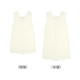 MEIYANG half-summer dress with front and back hollow knitted ~ lazy holiday sleeveless long cardigan