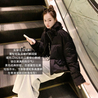 Meiyang Bubble down Jacket [Safe Goose down 100+ Ready Stock] Stand Collar Short down Jacket - Monday