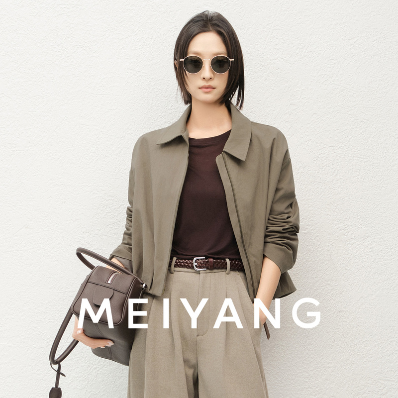 Meiyang【In Stock】Ronaldo Jacket - Stylish Twill Pleated Short Jacket - Monday