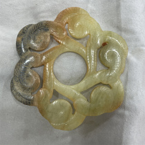 Hollow jade jade antique jade carvings jade ornaments high ancient jade old jade old objects old collections leaked jade pieces
