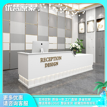 Minimalist modern cashiers cashier Creative fashion company Reception Desk Cosmetics Store Bag Shop Counter Bar Counter