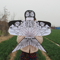 Blank sand Yan kite breeze take off Shayan kite making material Weifang kite hard wing kite foldable