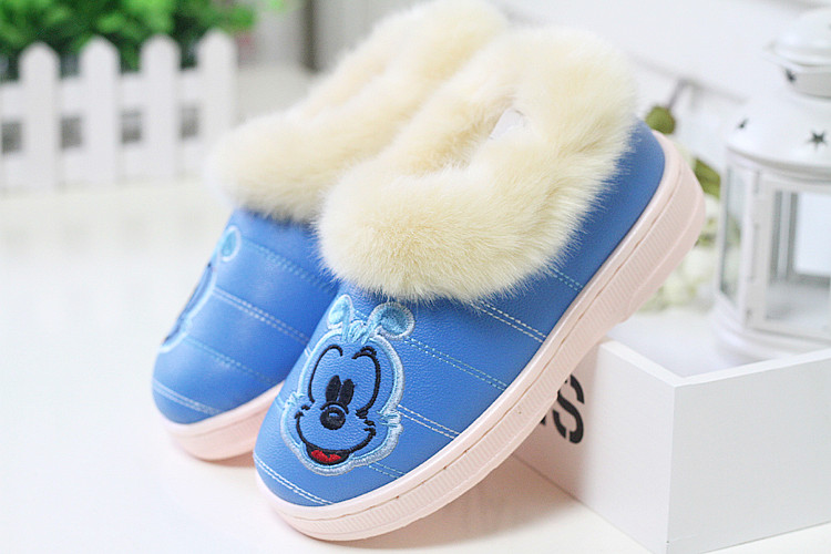 Pantoufles enfants en autre pour hiver - semelle autre - Ref 1015487 Image 12