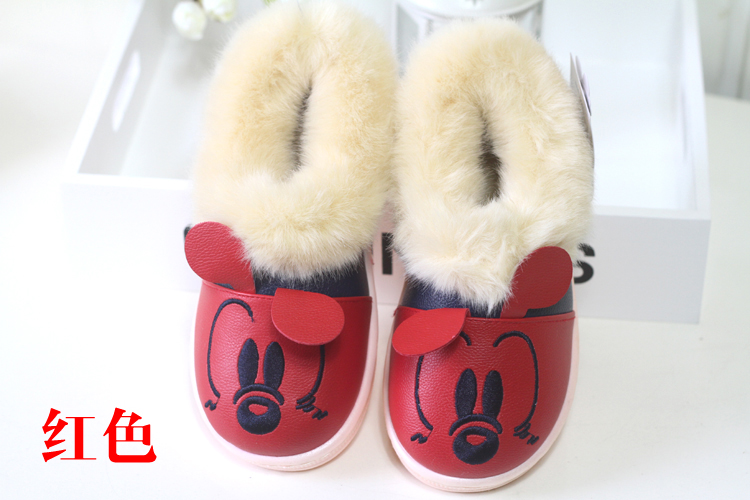 Pantoufles enfants en autre pour hiver - semelle autre - Ref 1015487 Image 8