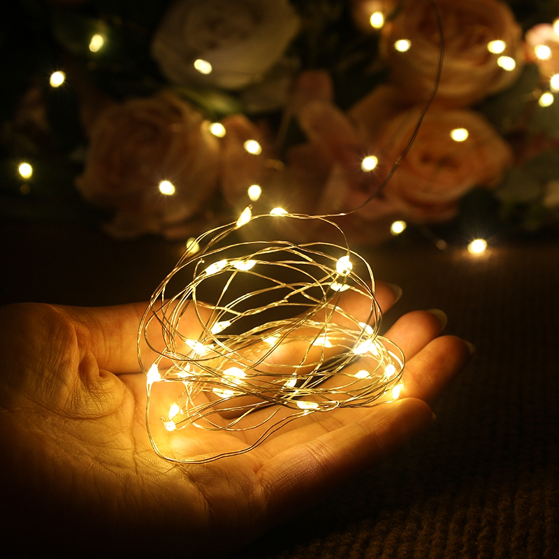 Led Copper Wire Lights, Starry Sky Flashing Lights, Bobo Balloons, Small Colorful Lights, Flower Bouquet, Gift Box, Birthday Cake Atmosphere Decoration