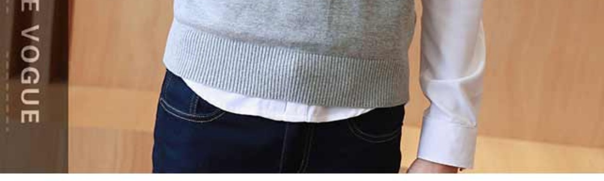 Áo len nam mùa đông cổ chữ V cộng với áo len nhung dày vest dày đan áo len mỏng áo vest công sở áo khoác cardigan học sinh