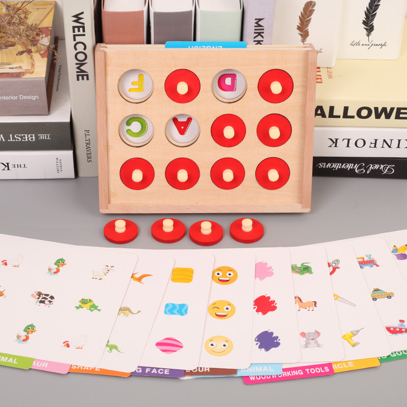 Children's chess training memory observation parent-child interactive desktop game boys and girls early education educational toys