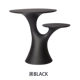 Черный черный маленький стол