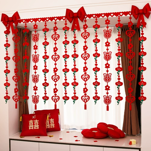 Свадебная компоновка Свадебные шторы потянуть цветы декоративные новые дома свадебная комната для спальни привет 