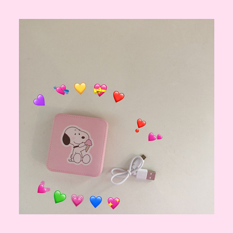 Phong cách Hàn Quốc dễ thương tự chế cún con gái hồng sạc kho báu 10000 mAh dung lượng lớn di động - Ngân hàng điện thoại di động pin dự phòng 10000mah