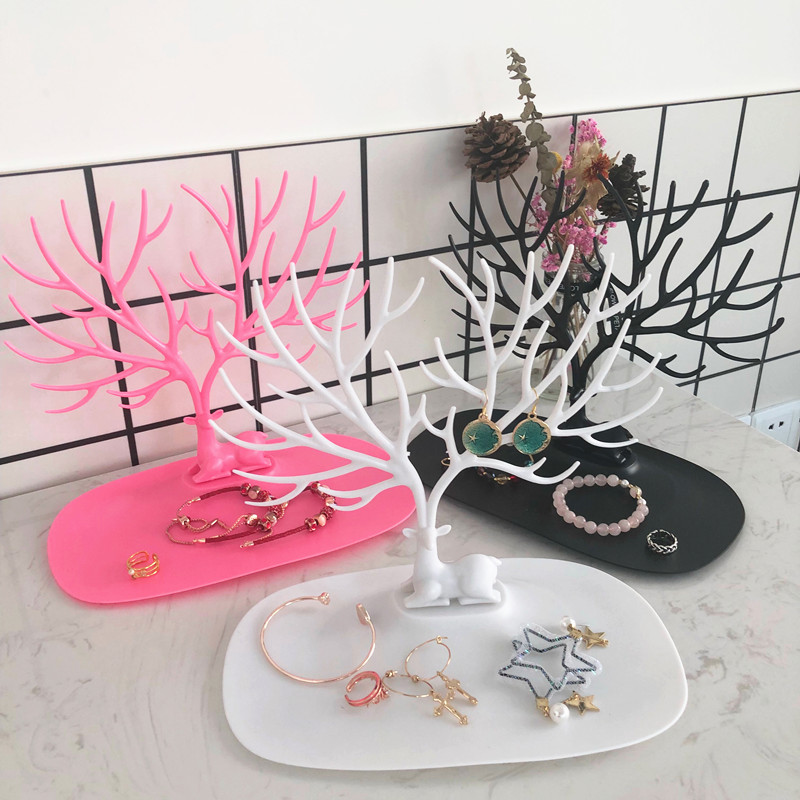 Hàn Quốc trang sức rẻ tiền lưu trữ đồ trang sức bông tai vòng đeo tay vòng đeo tay bông tai máy tính để bàn giá hiển thị đứng - Vòng đeo tay Cuff chuỗi đeo tay