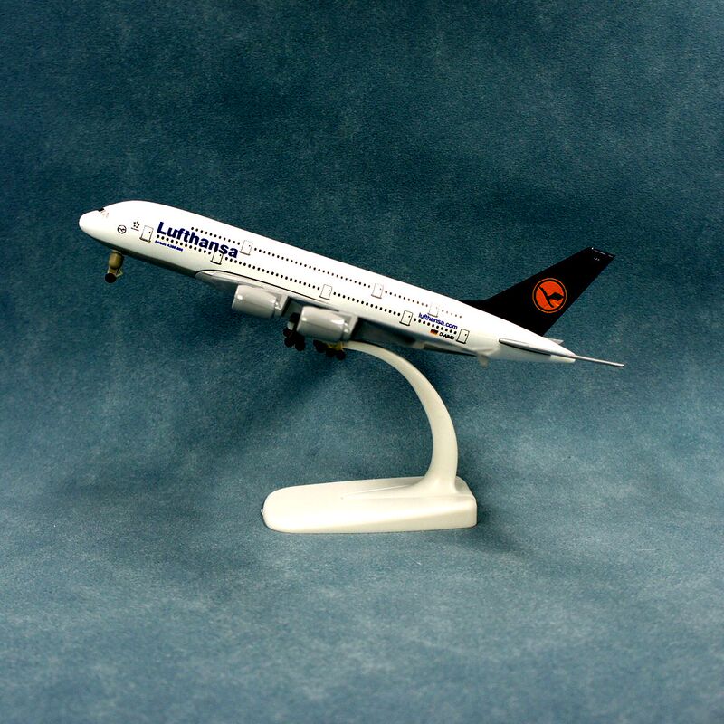 German Hansaber Aviation Simulation Alloy 20cm Aircraft Model Finished Product with Wheels