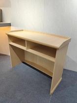 Teacher podium half-moon podium teacher podium school podium wooden podium factory direct sale